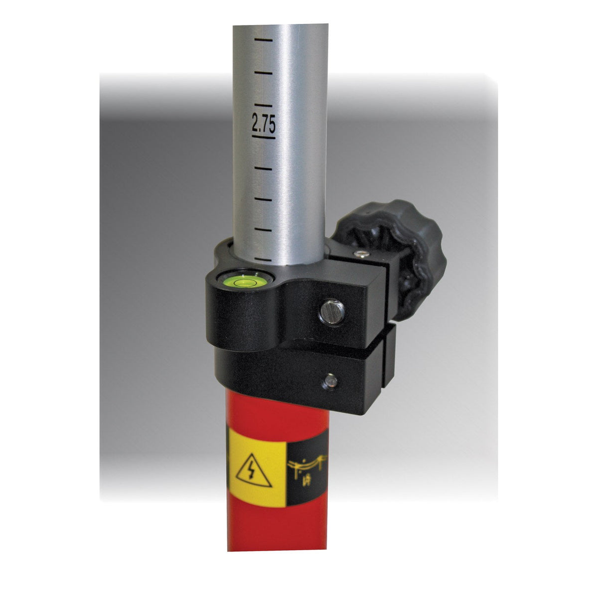 SitePro twist-lock collar with built-in bubble vial