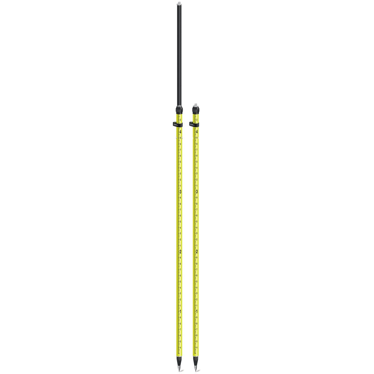 SitePro 2m aluminum Snap-Loc GPS rover rod, flo-yellow